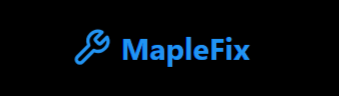 MapleFix logo
